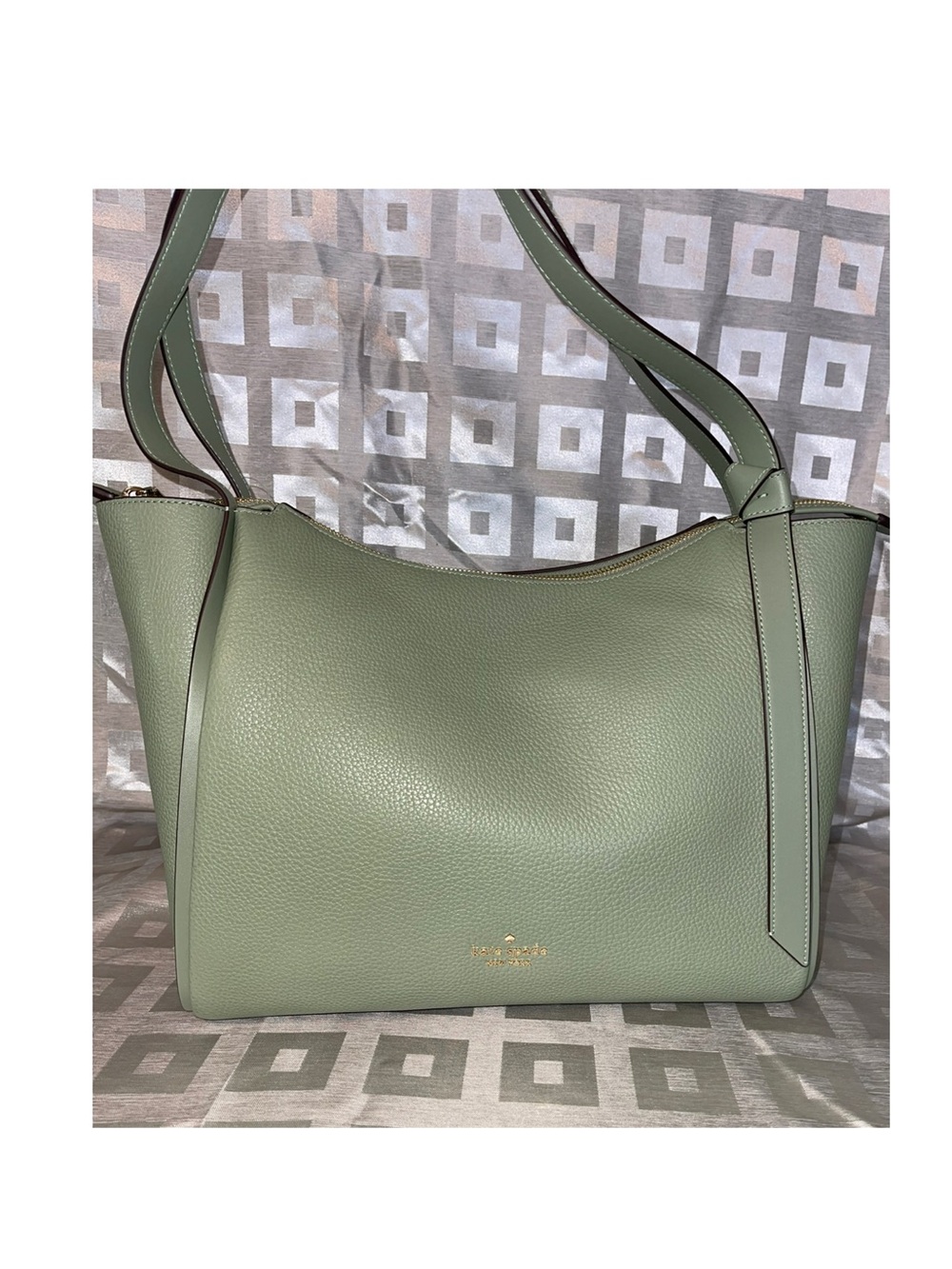 Kate Spade Knott Large Tote Bag - Balsam Green